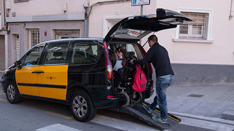 Taxi Adaptado para Movilidad Reducida